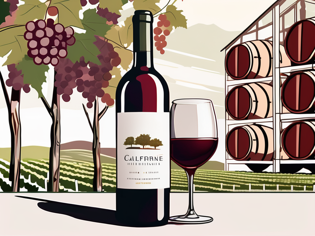 A picturesque californian vineyard