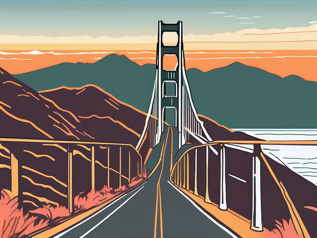 A scenic route from los angeles to san francisco